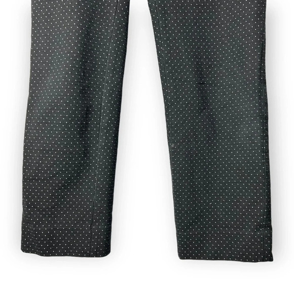 Banana Republic  Black Dotted Sloan Pants 6 - Picture 6 of 9